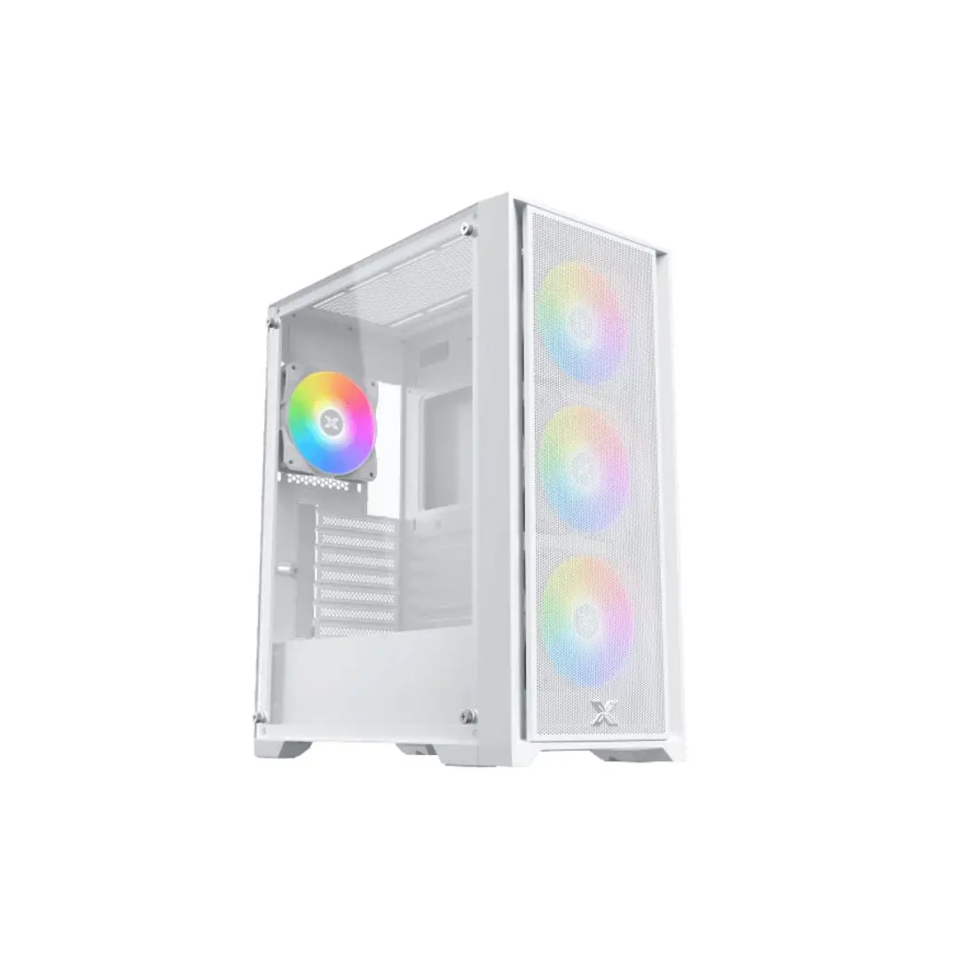 Xigmatek Gaming X Ii Rgb Arctic Mid Tower Case - White 1