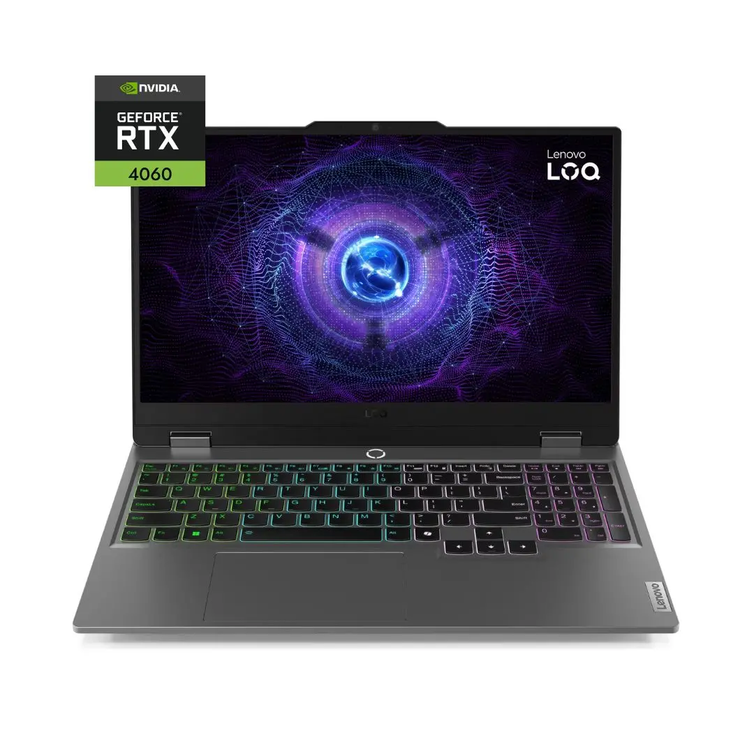 Lenovo Loq 15Irx9 - (Bdin), Intel Core I7-13650Hx, Ram 16Gb, Ssd 1Tb, Rtx 4060 8Gb, 15.6 Inch Fhd Ips 144Hz, Luna Grey 1