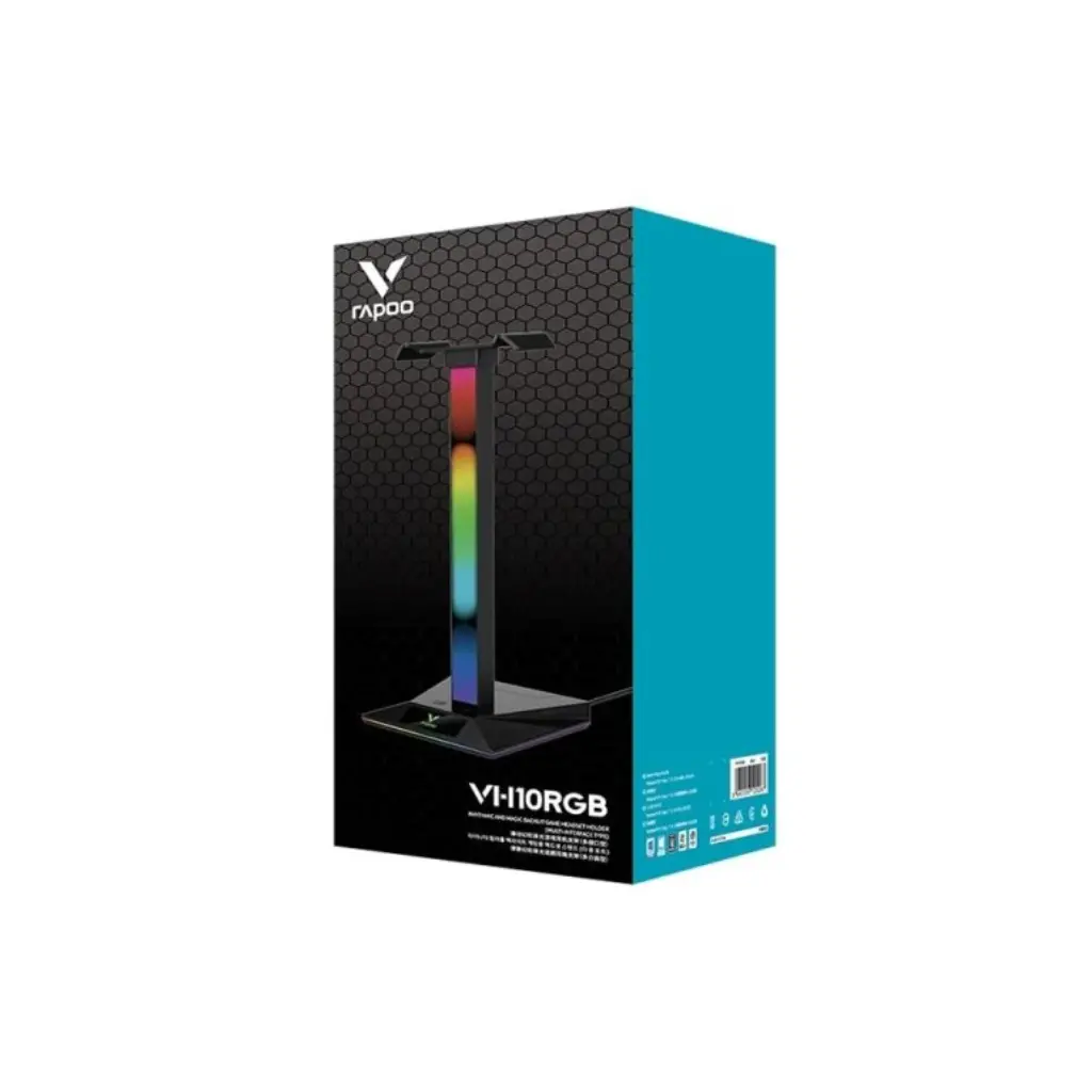 Rapoo Vh10 Headset Stand - Black 1