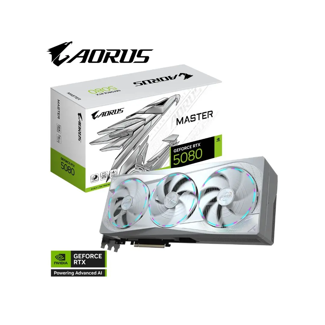 Gigabyte Aorus Geforce Rtx™ 5080 Master Ice 16Gb 1