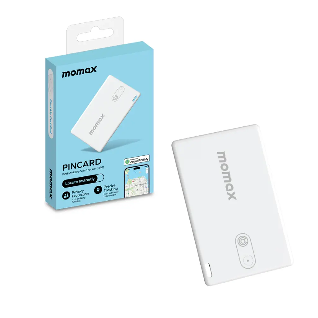 Momax Pincard Br6w Find My Ultra Slim Tracker - 1 Year 1