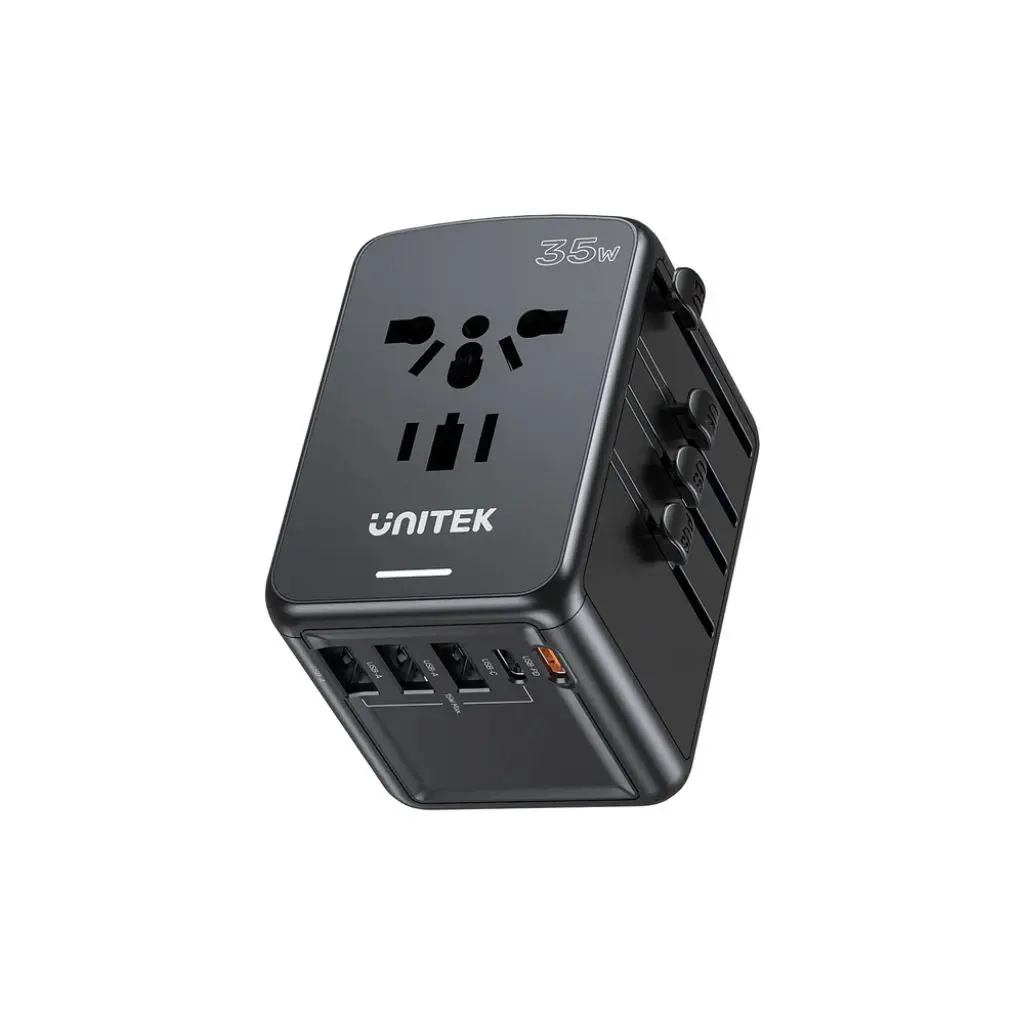Unitek 35W Universal Travel Adapter - P1121abk01 1