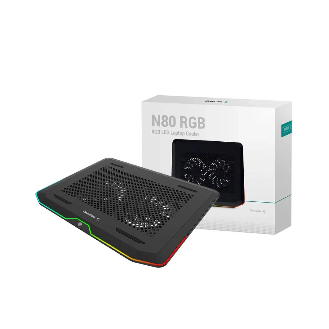Deepcool Rgb N80 Laptop Cooling Pad 1