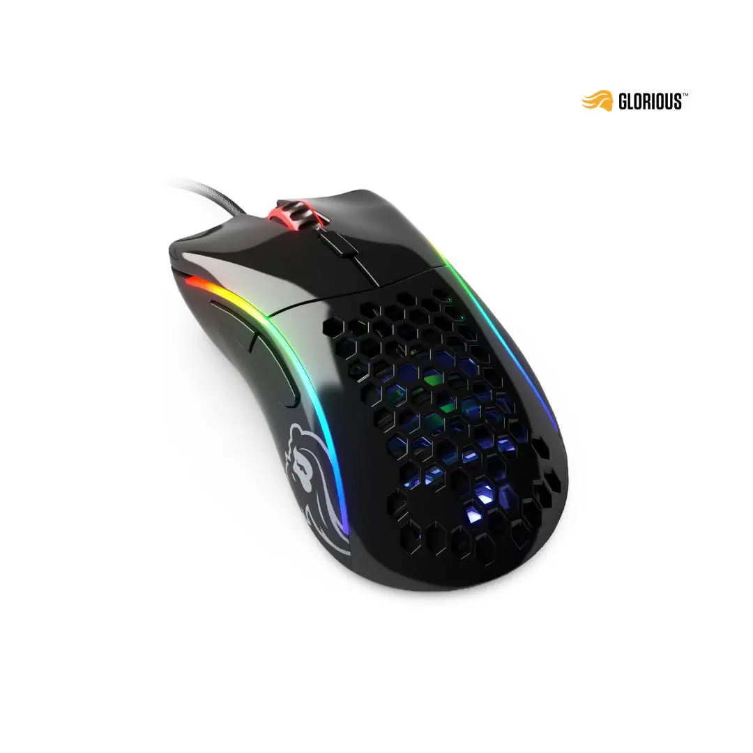 Glorious Gaming Model D Minus Wired Gaming Mouse - Glossy Black 1