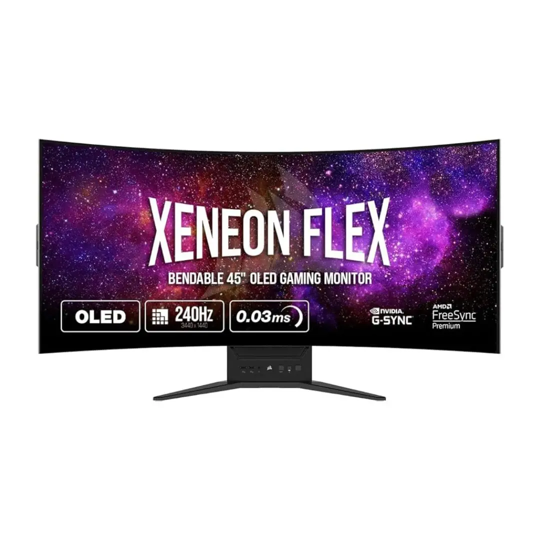 Corsair Xeneon Flex 45Wqhd240 45 Qhd (3440X1440), 240Hz, Oled, 0.03Ms, Bendable 1