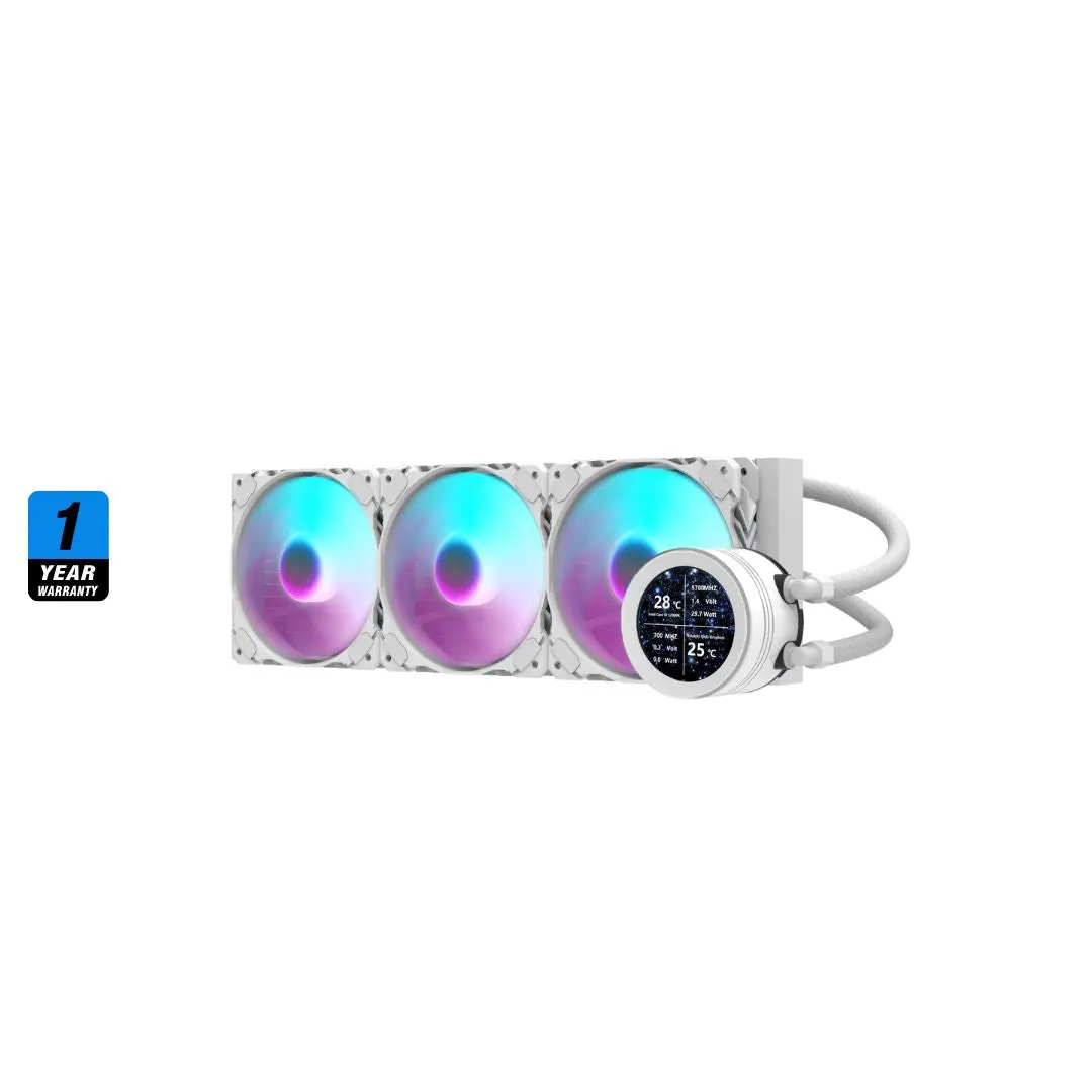 Darkflash Dn360s Liquid Cpu Cooler - White 1