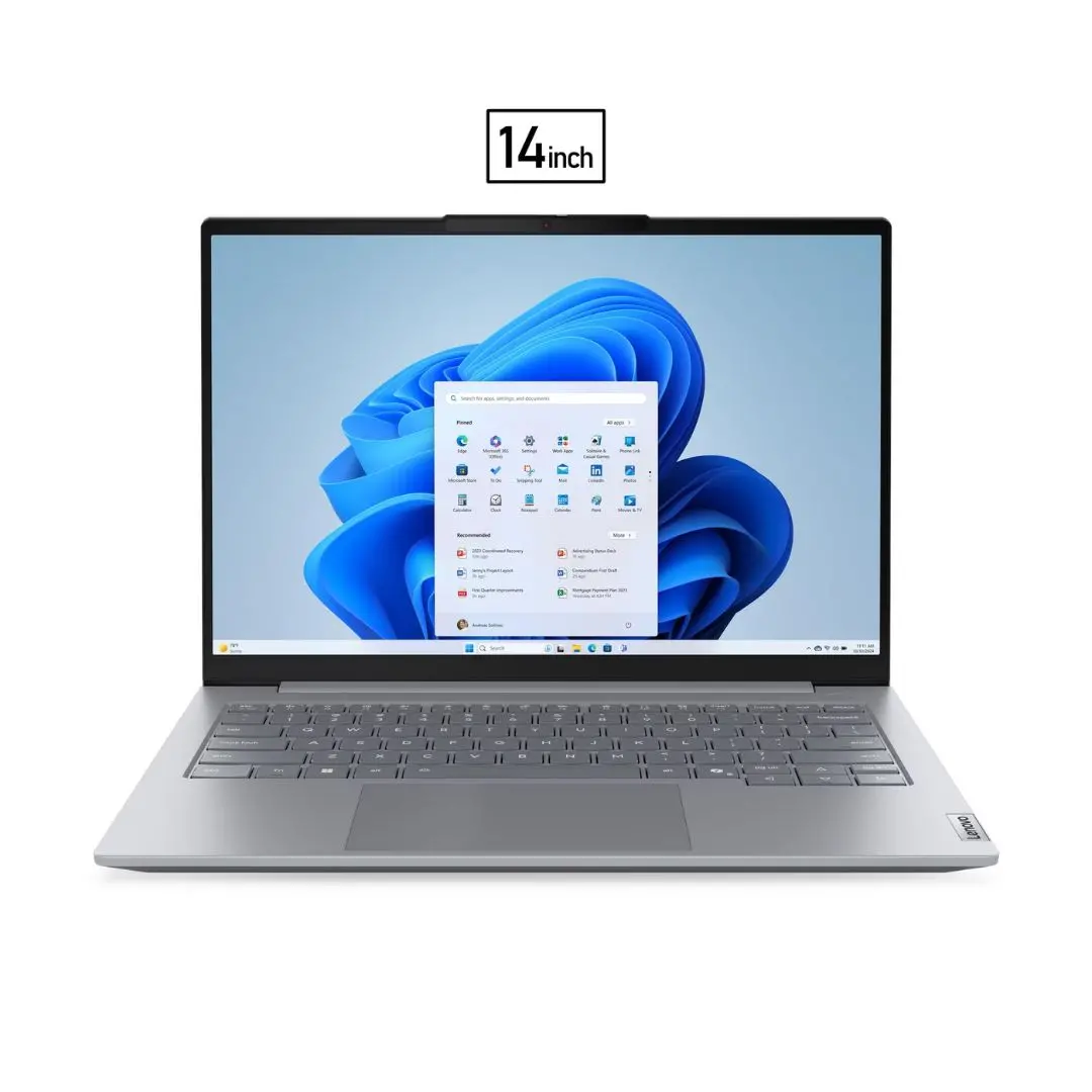 Lenovo Thinkbook 14 G8 Ial - (01Gr) Intel Core Ultra 7-255H, Ram 8Gb, Ssd 512Gb, Intel Graphics, 14.0 Inch Inch Fhd Ips 60Hz, Arctic Grey 1