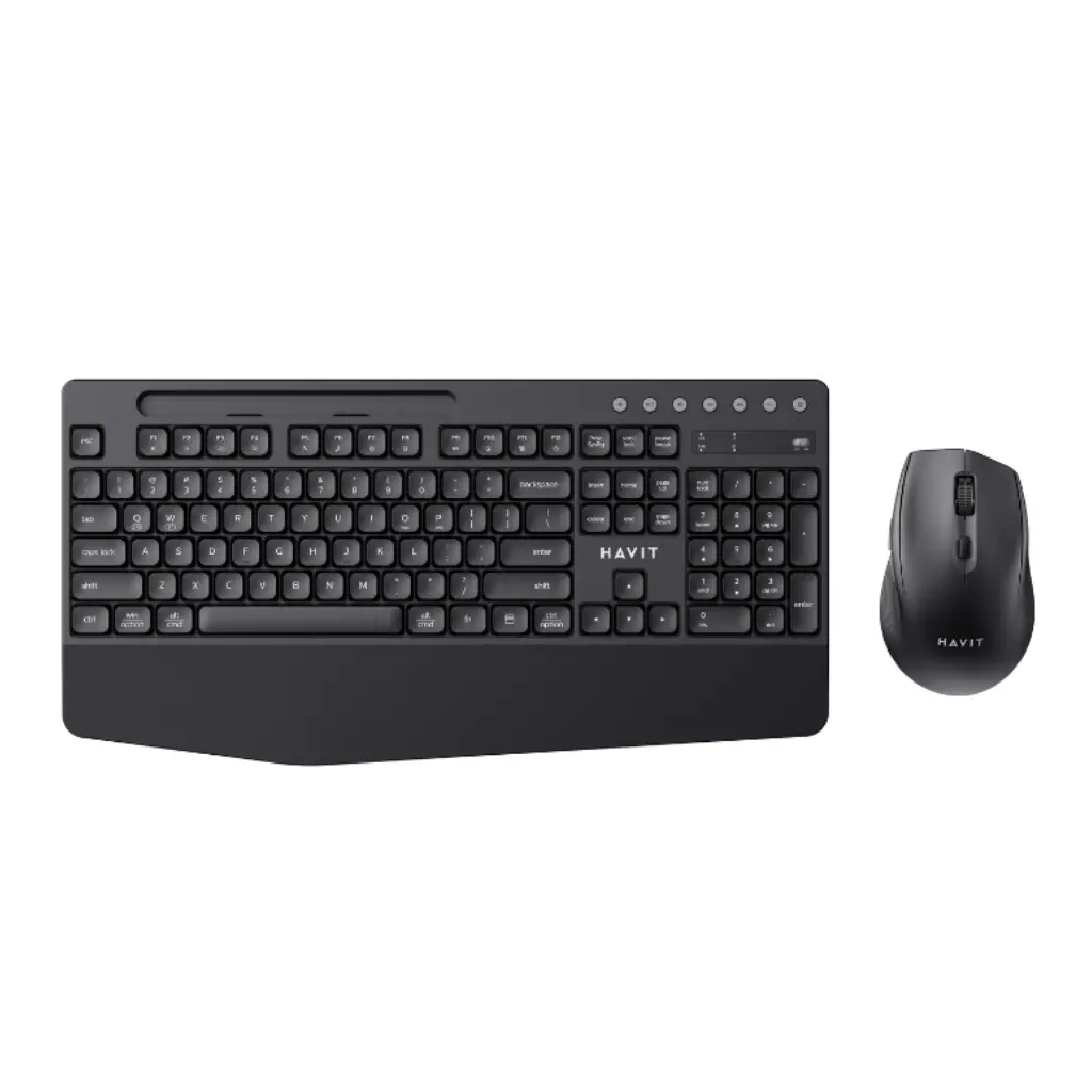 Havit Kb251wb Wireless Dual Mode Keyboard & Mouse Combo (English Layout) 1