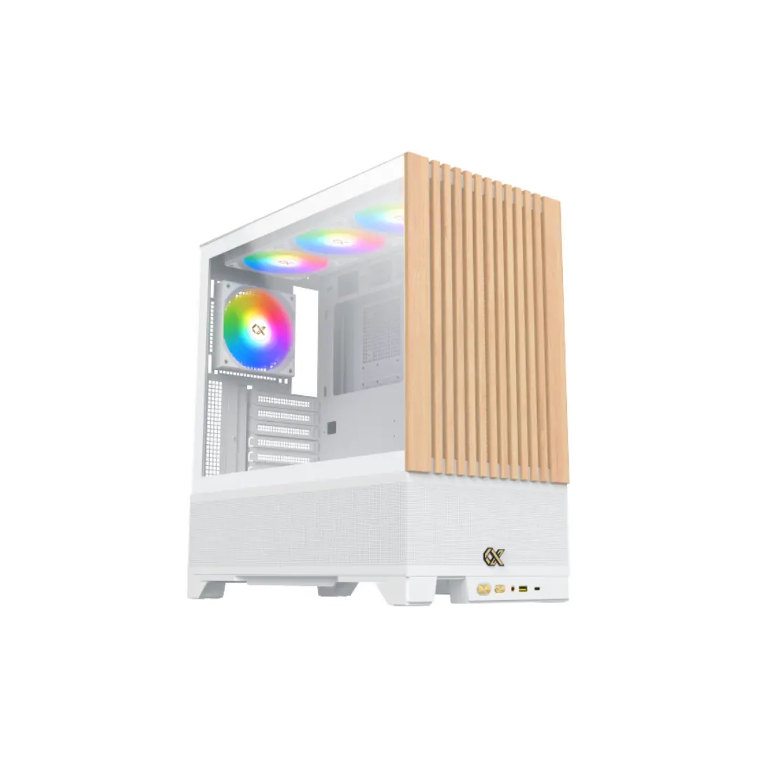 Xigmatek Endorphin Wd Arctic Mid Tower Case - White 1