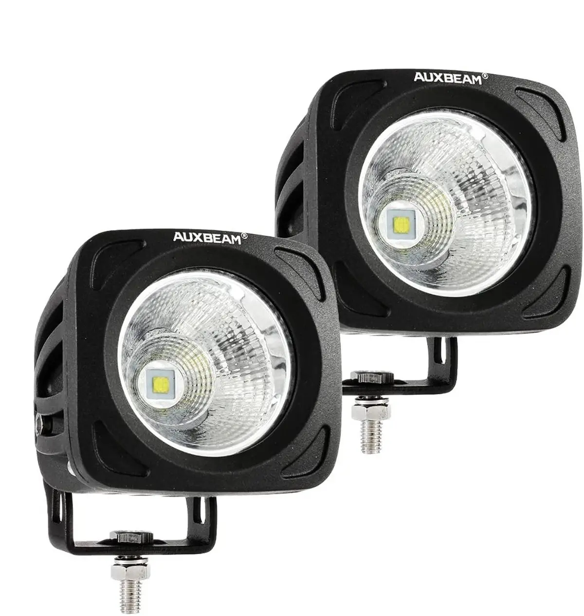 3.5" 50W Round/Square Led Driving Lights Combo White/Yellow With Wiring Harness For Suv Atv Utv Trucks Pickup Boat 1