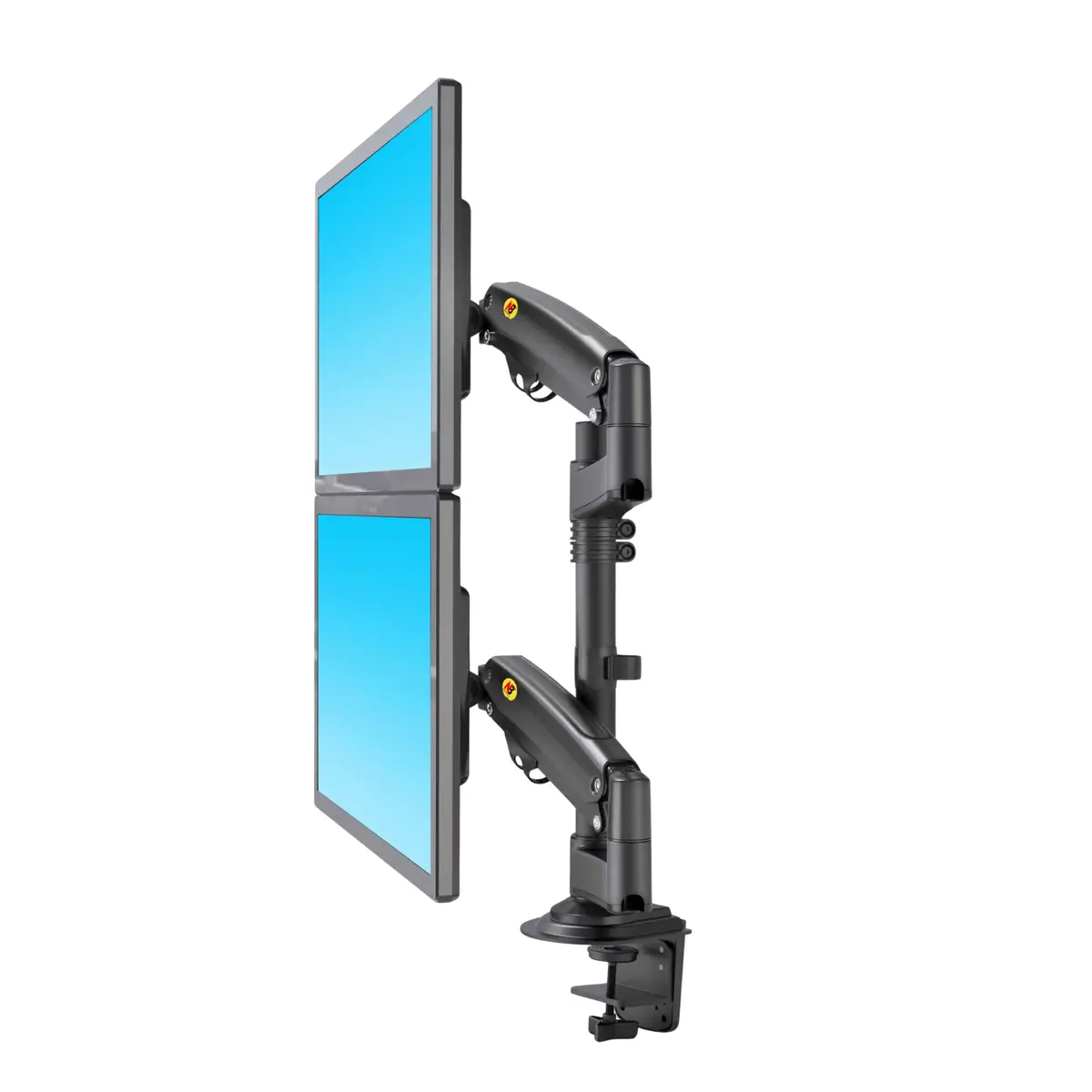 Nb H180 Dual Monitor Swivel Desk Mount For 22″-27″ 1
