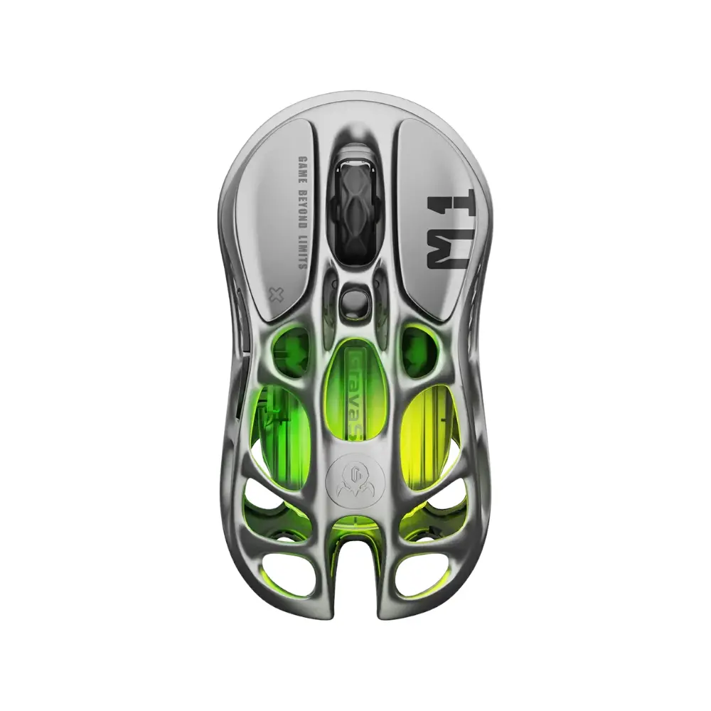 Gravastar Mercury M1 Pro Gaming Mouse - Gunmetal Gray 1