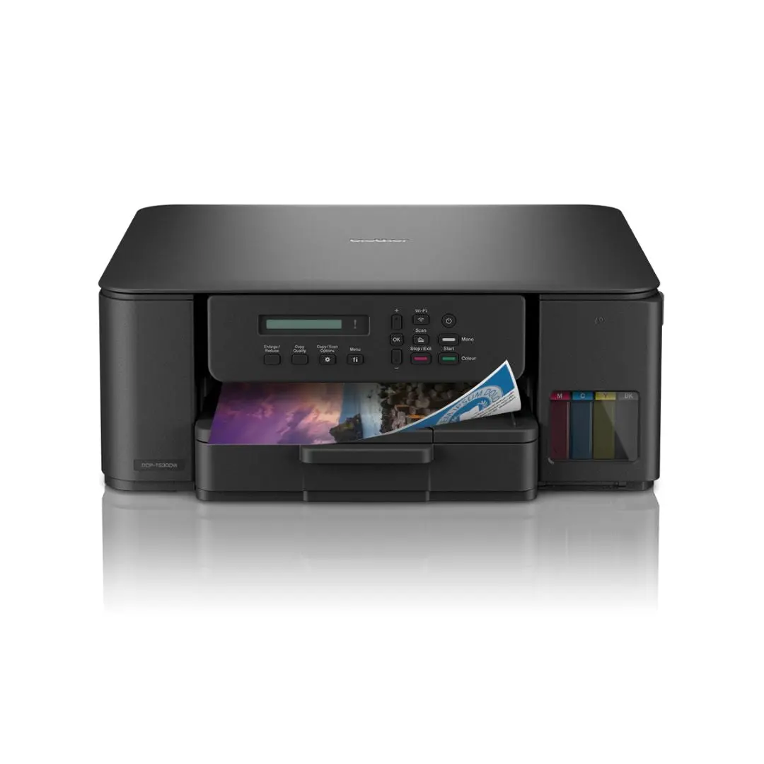 Brother Inkbenefit Dcp-T530dw - Compact 3-In-1 Ink Tank Color Printer 1