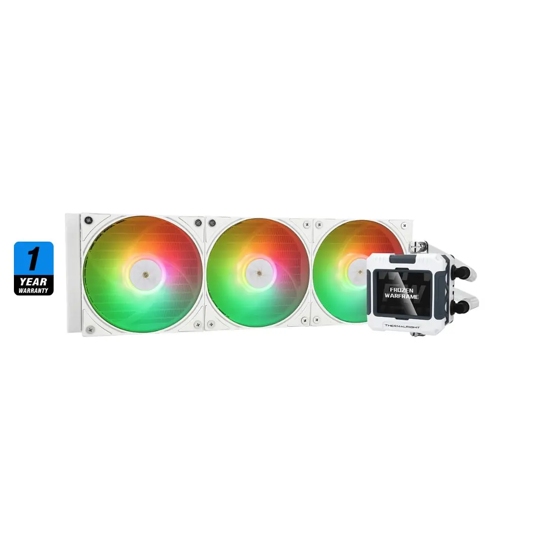 Thermalright Frozen Warframe 360 Argb Liquid Cpu Cooler - White 1