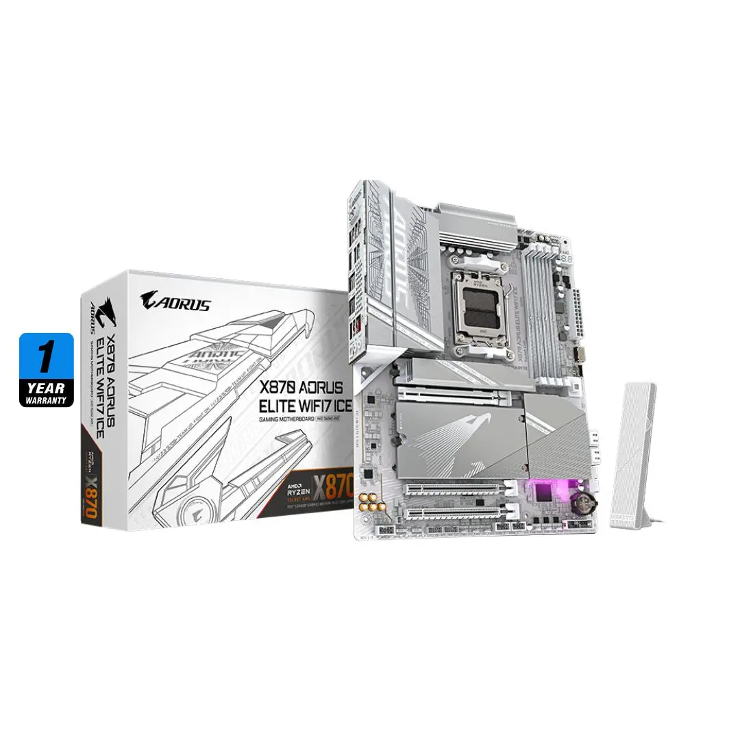 Gigabyte X870 Aorus Elite Wifi7 Ice, Motherboard 1