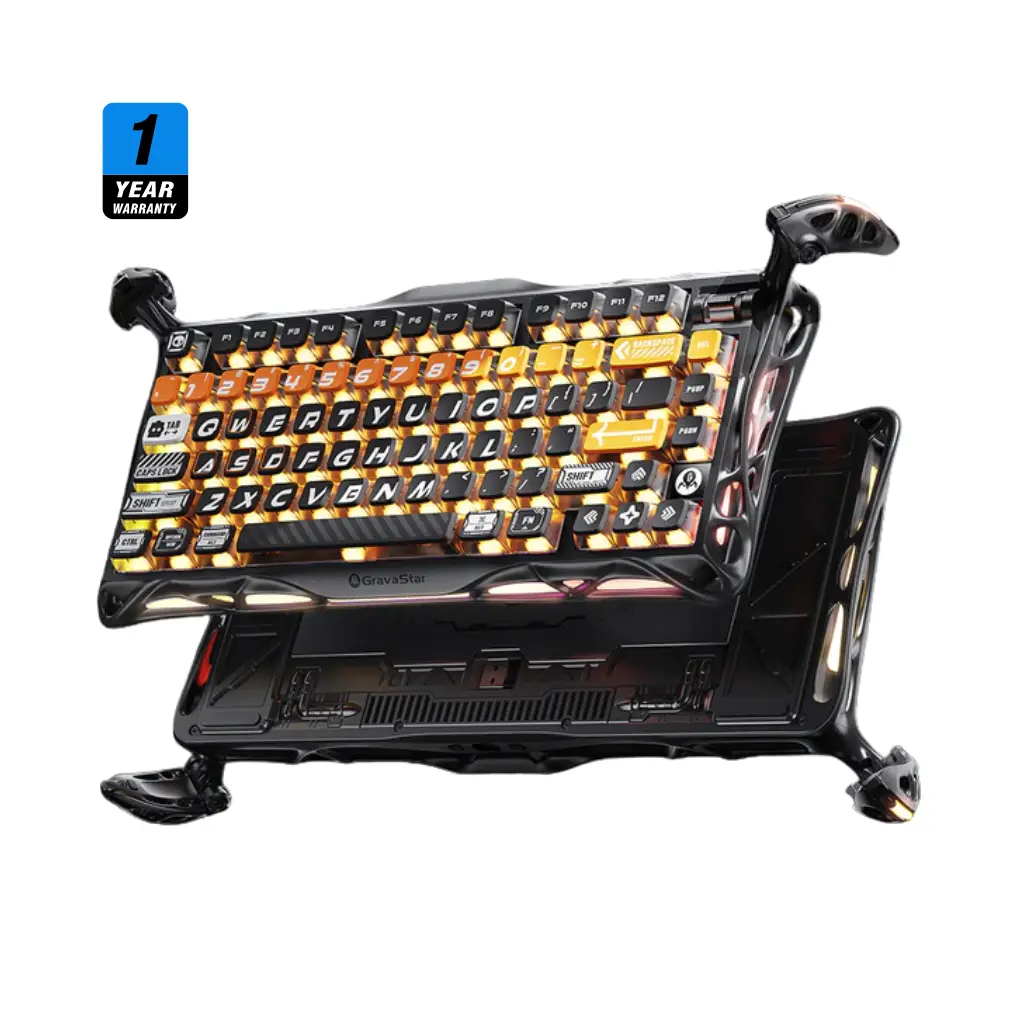 Gravastar Mercury K1 Pro Gaming Keyboard - Cyberflare 1