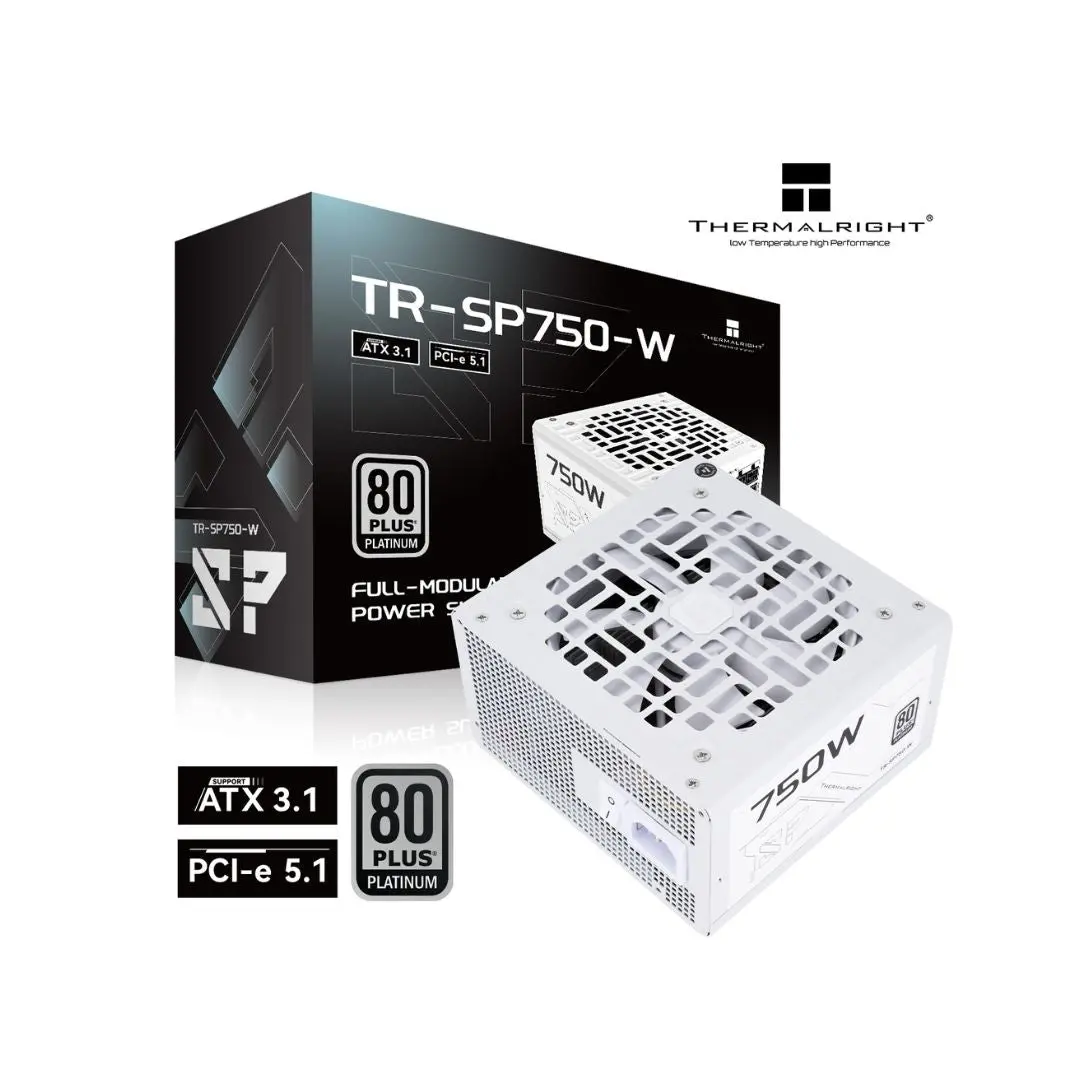 Thermalright Sp750-W 750W 80+ Platinum Power Supply, White 1