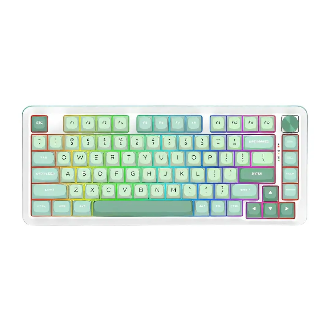 Redragon K681mg Cyrus Pro Tri-Mode Mechanical Keyboard - Green 1