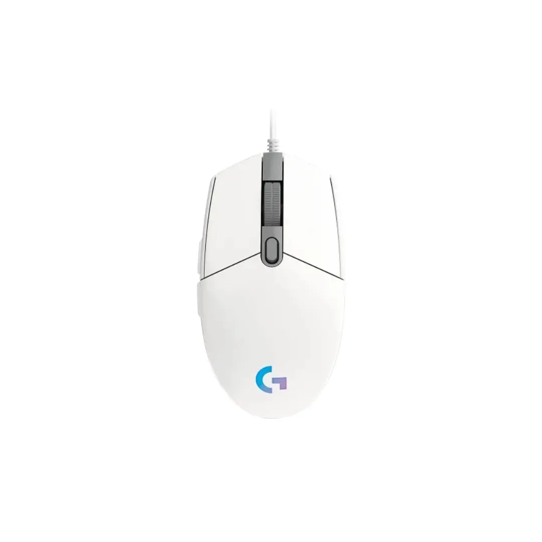 Logitech G203 White Wired Gaming Mouse 1