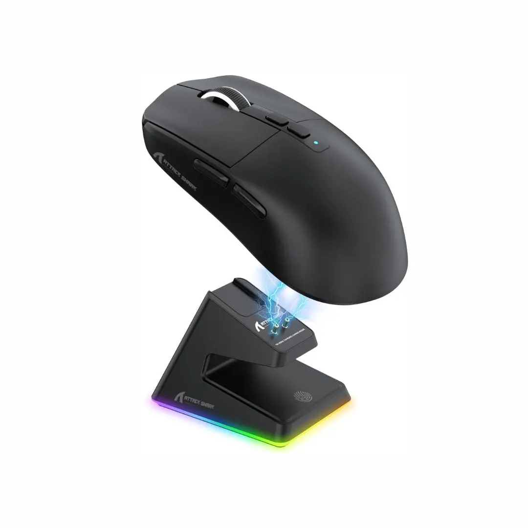 Attack Shark X6  Wireless Gaming Mouse - Black 1