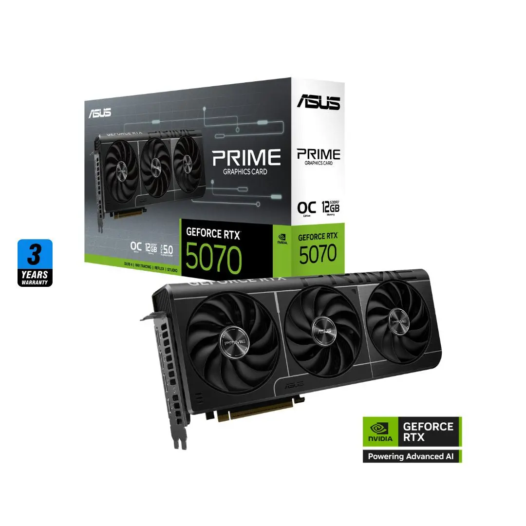 Asus Prime Geforce Rtx™ 5070 12Gb Gddr7 Oc Edition 1