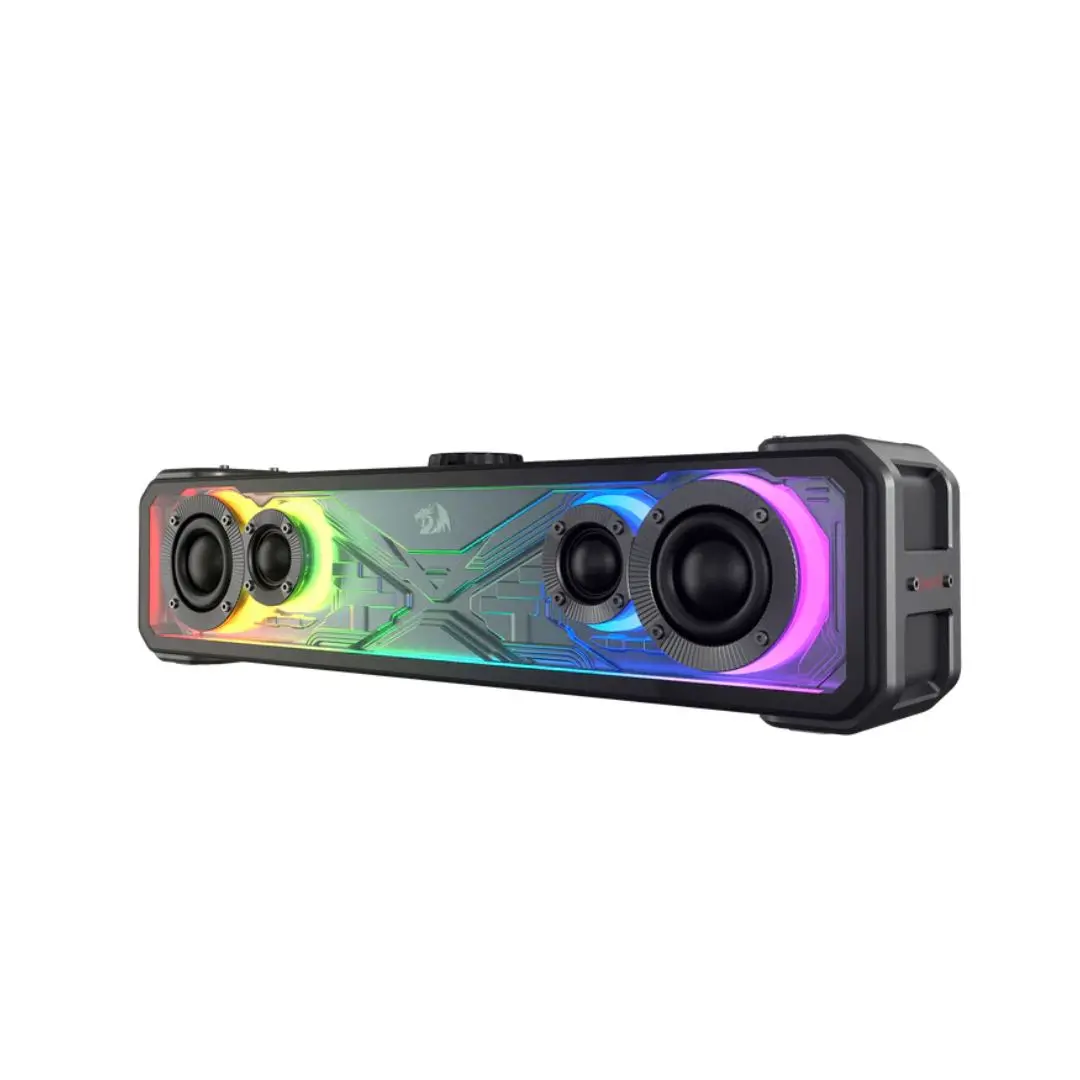 Redragon Surge Gs817 Rgb Desktop Speakers - Black 1