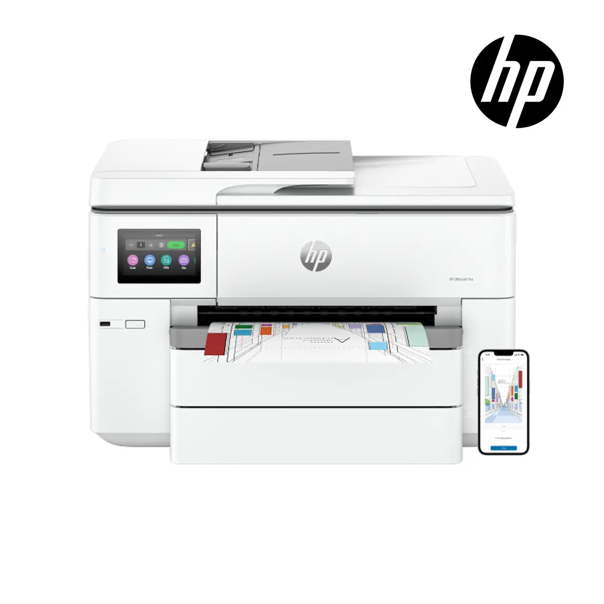 Hp Officejet Pro 9730 Wide Format All-In-One Printer 1