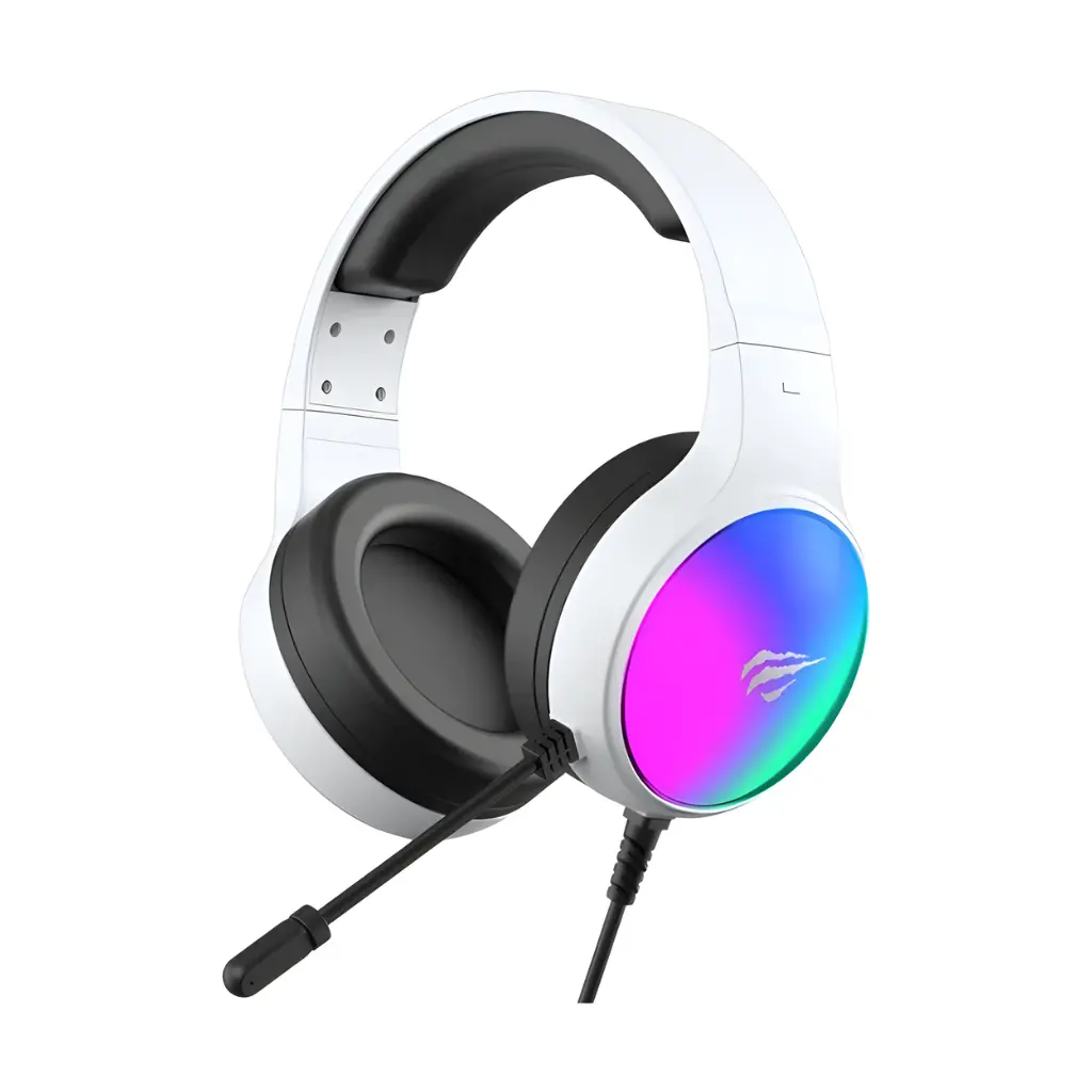 Havit H2043u Wired Gaming Headset - White 1