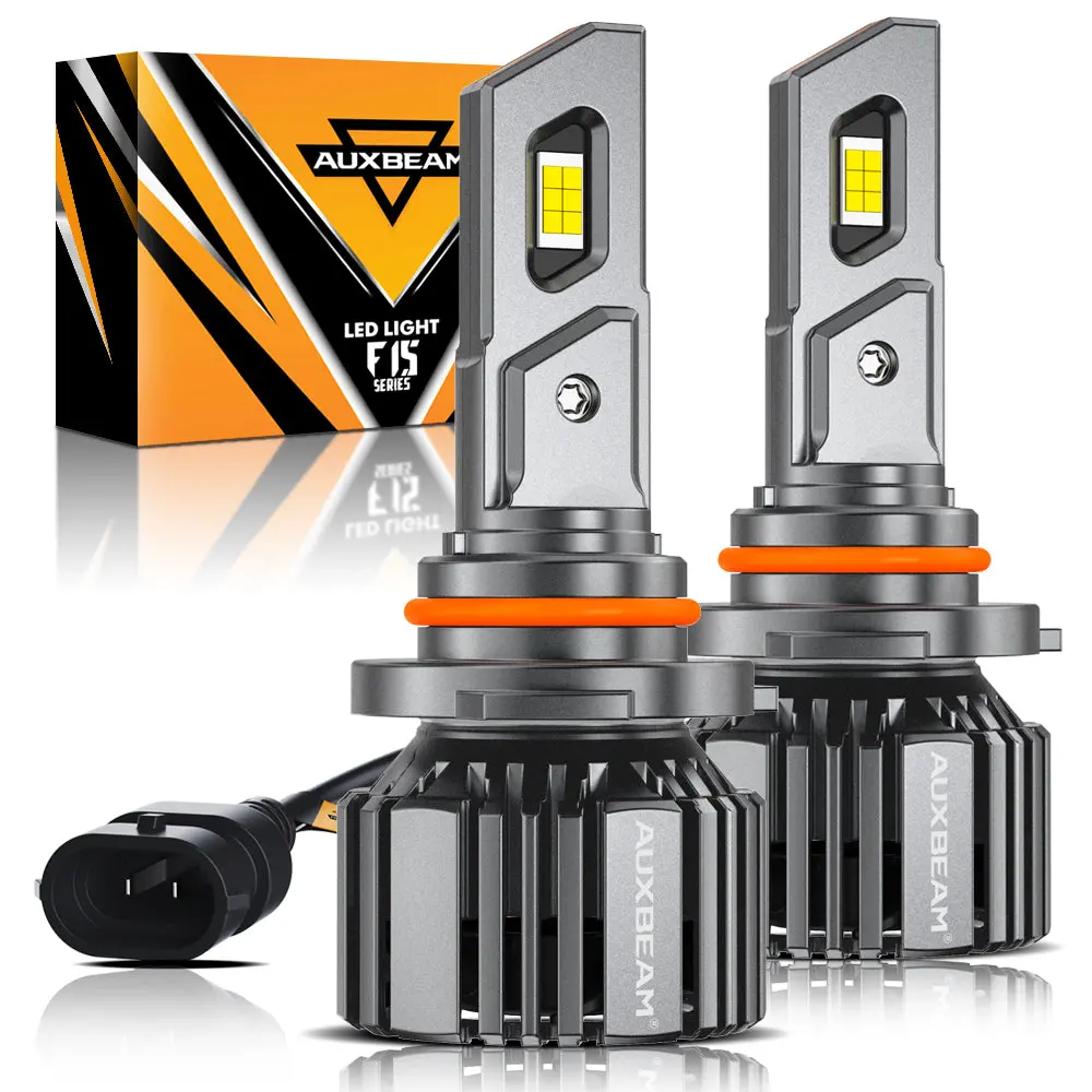 9005/Hb3/H10 Led Headlight Bulbs 90W 20000Lm F15 Series 20% Smaller Size 6500K Cool White | 2 Bulbs 1