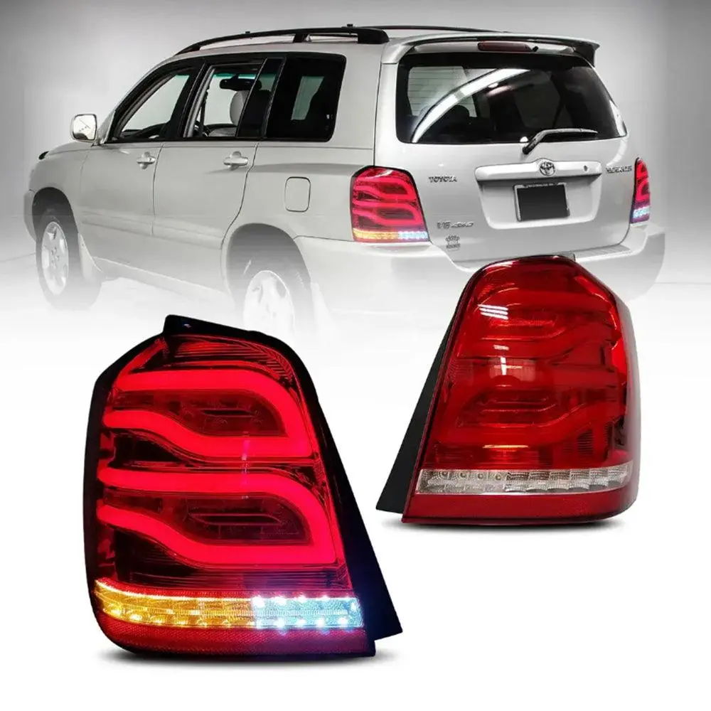 Led Tail Lights Assembly For 2001-2007 Toyota Highlander 1Th Gen (Xu20) 1