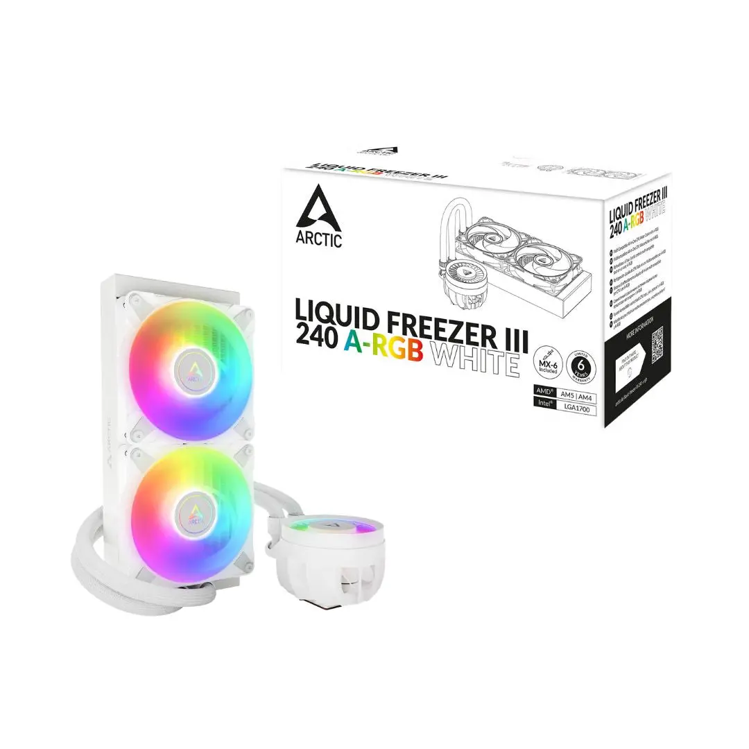 Arctic Liquid Freezer Iii 240 A-Rgb - White 1