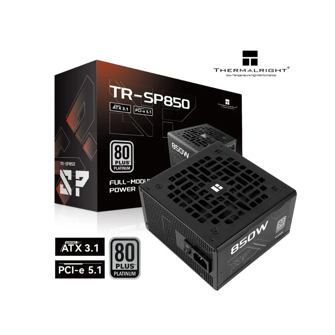 Thermalright Sp850 850W 80+ Platinum Power Supply, Black 1
