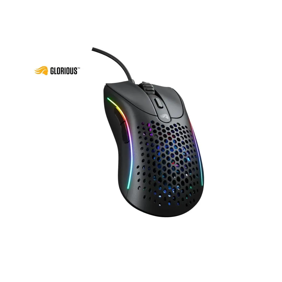 Glorious Gaming Model D2 Wired Gaming Mouse - Matte Black 1