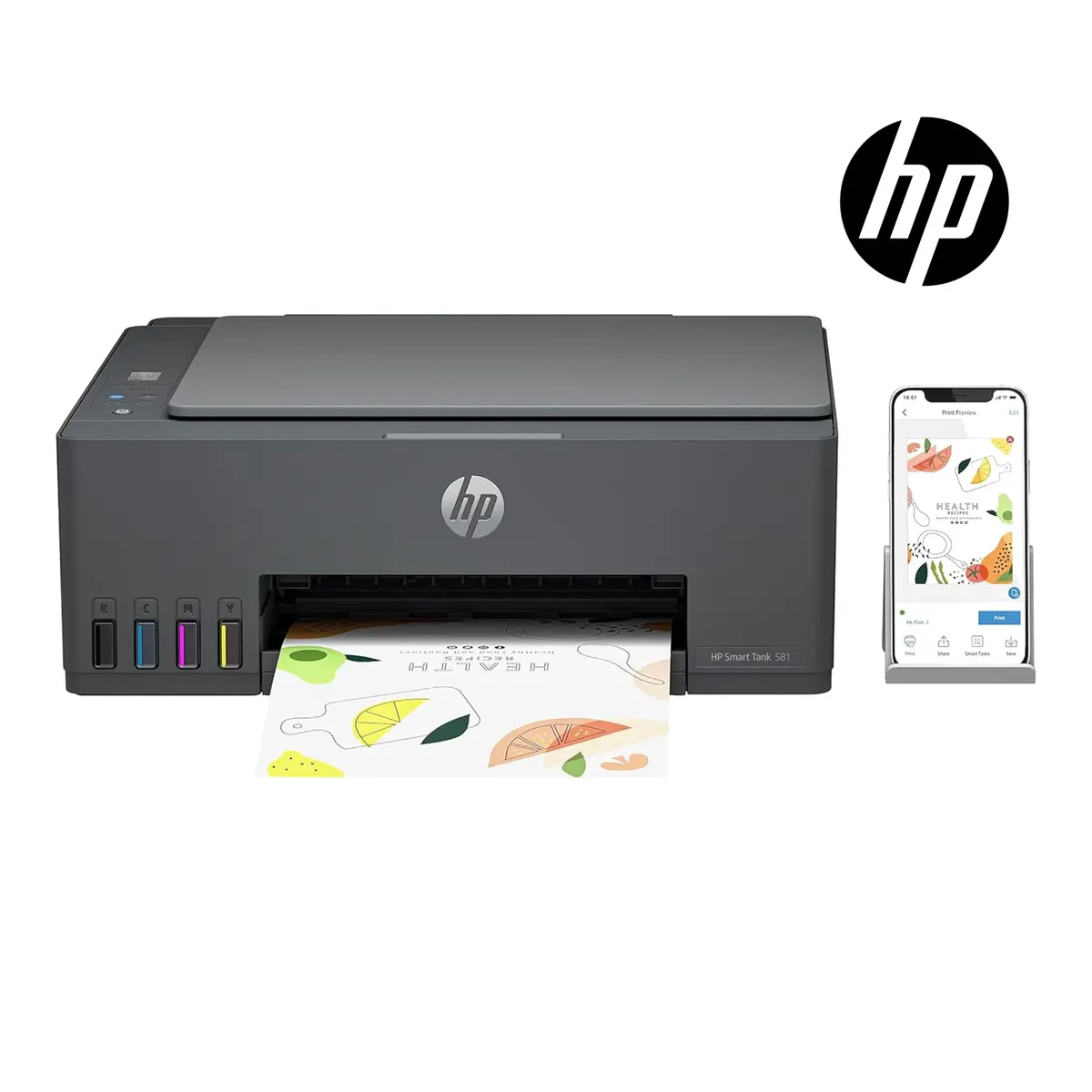 Hp Smart Tank 581 Wireless All In One Printer 1