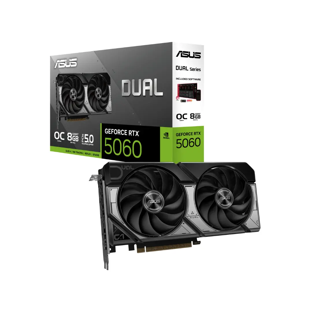 Asus Dual Geforce Rtx™ 5060 8Gb Gddr7 Oc Edition 1