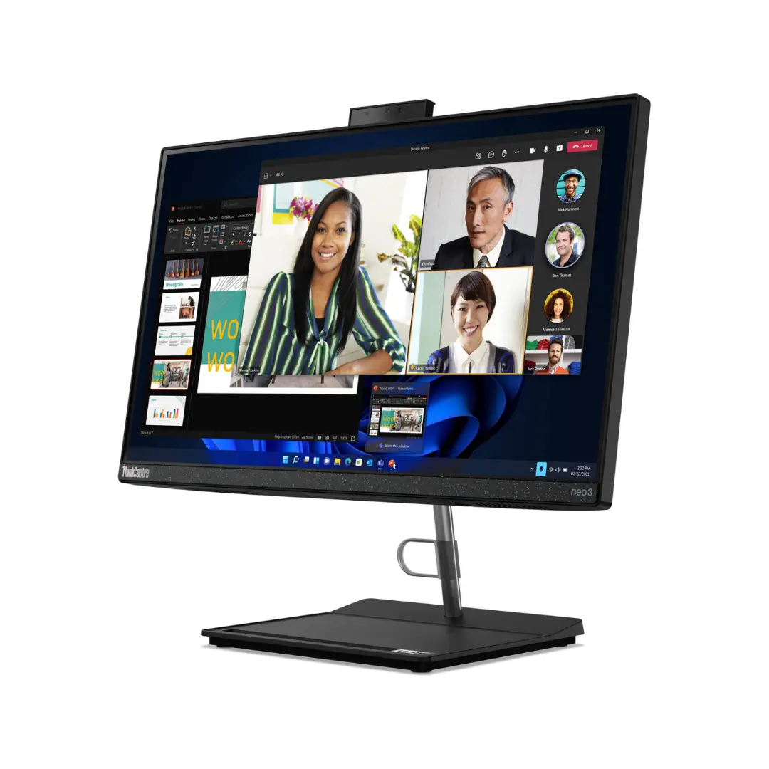 All In One Lenovo Aio Thinkcenter 30A - (0Xgp), Intel Core I5-13420H, Ram 8Gb, Ssd 512Gb, Intel Uhd Graphics, 22 Fhd Ips, Black 1