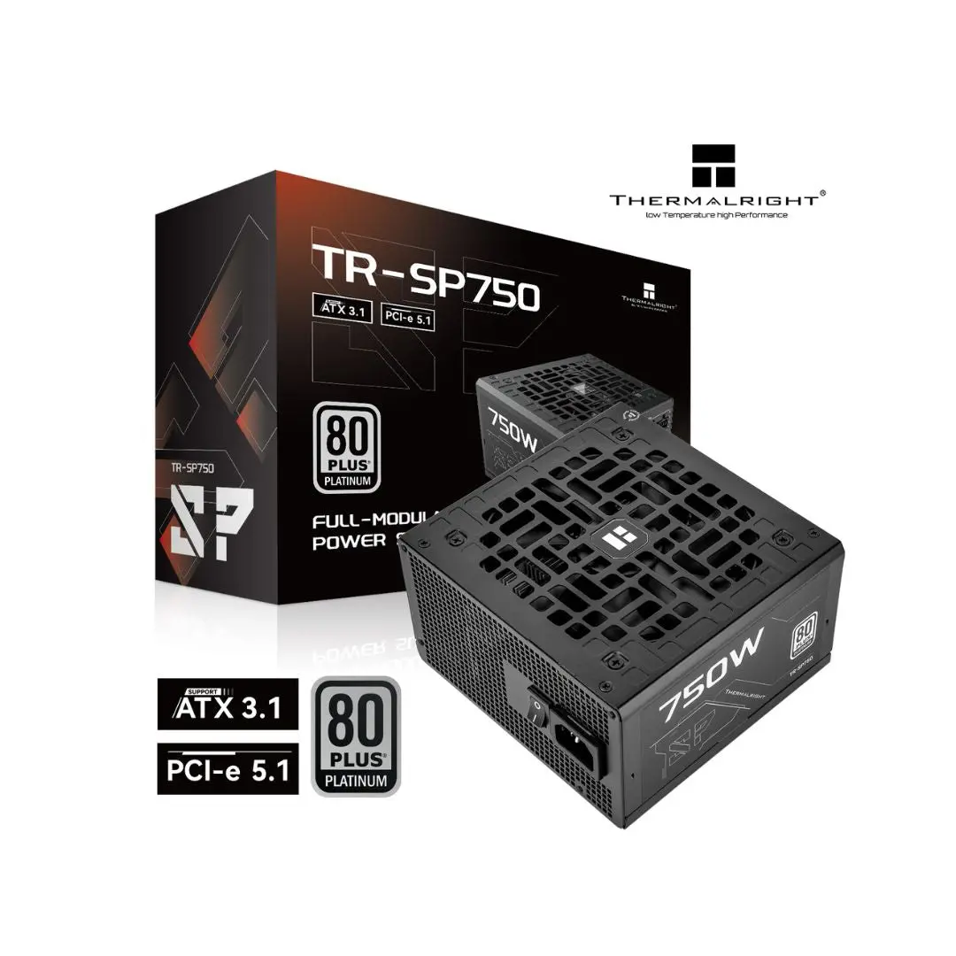 Thermalright Sp750 750W 80+ Platinum Power Supply, Black 1