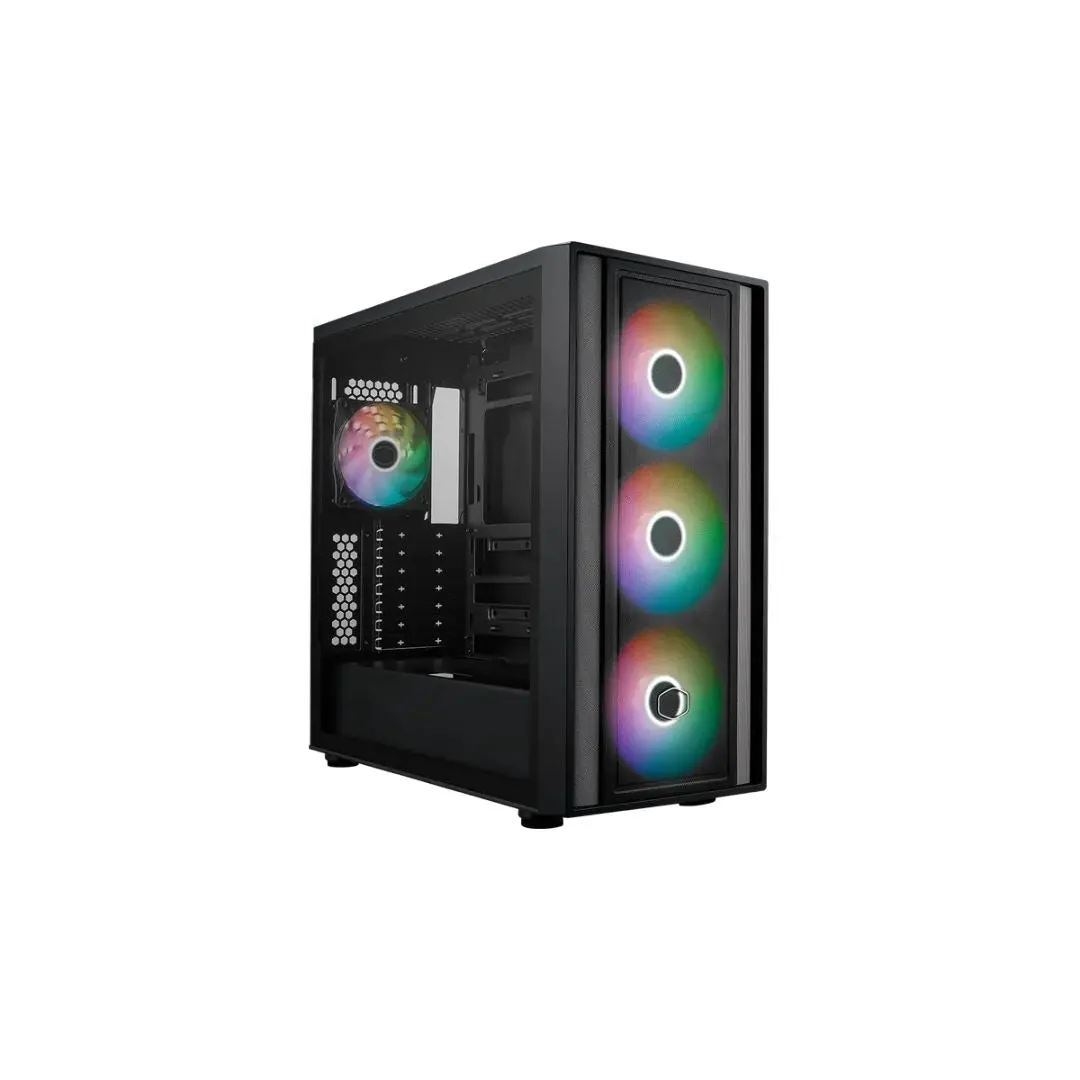 Cooler Master Masterbox 600 Mid Tower 4 Fan - Black 1