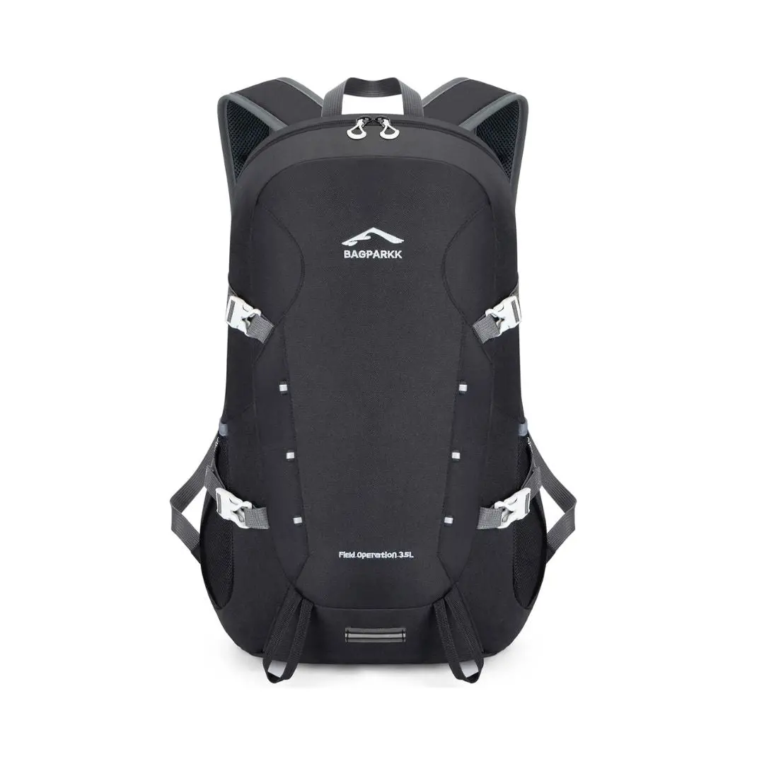 Raptor Travel Hiking Compartments Backpack - Black 1