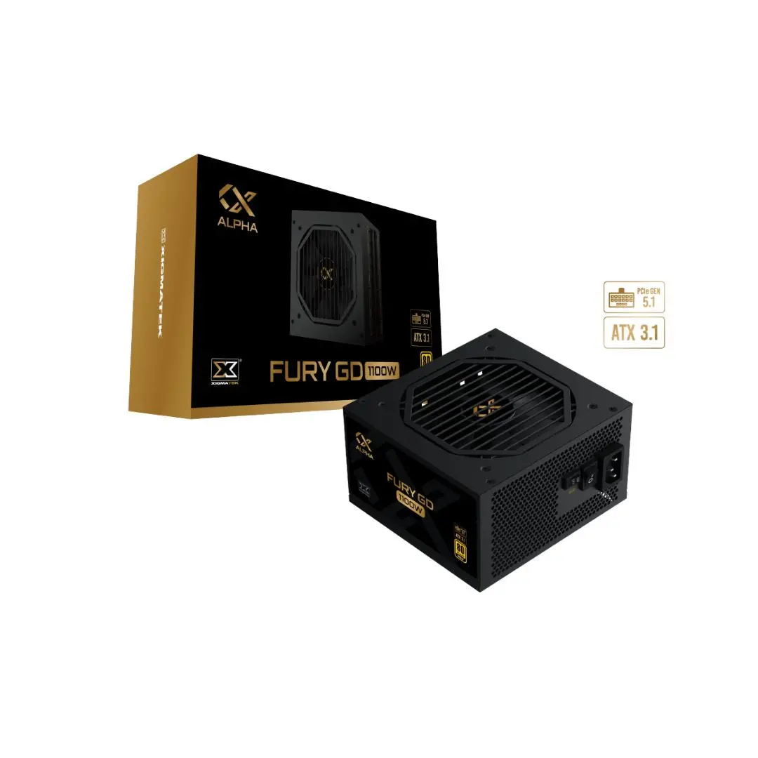 Xigmatek Fury Gd 1100W Gold 80+ Pcie 5.0 Fully Modular 1