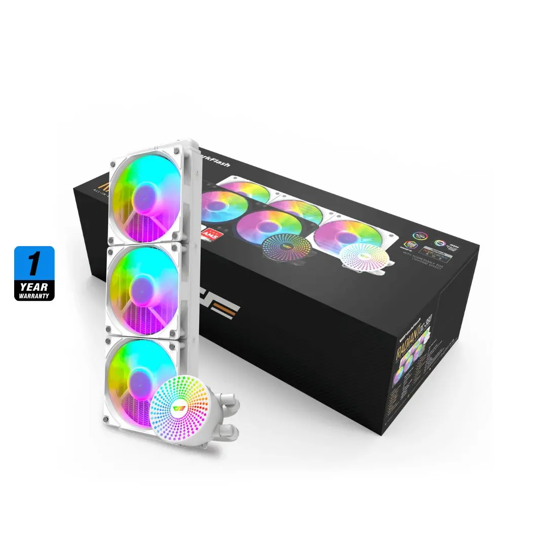 Darkflash Dc360 Liquid Cpu Cooler - White 1