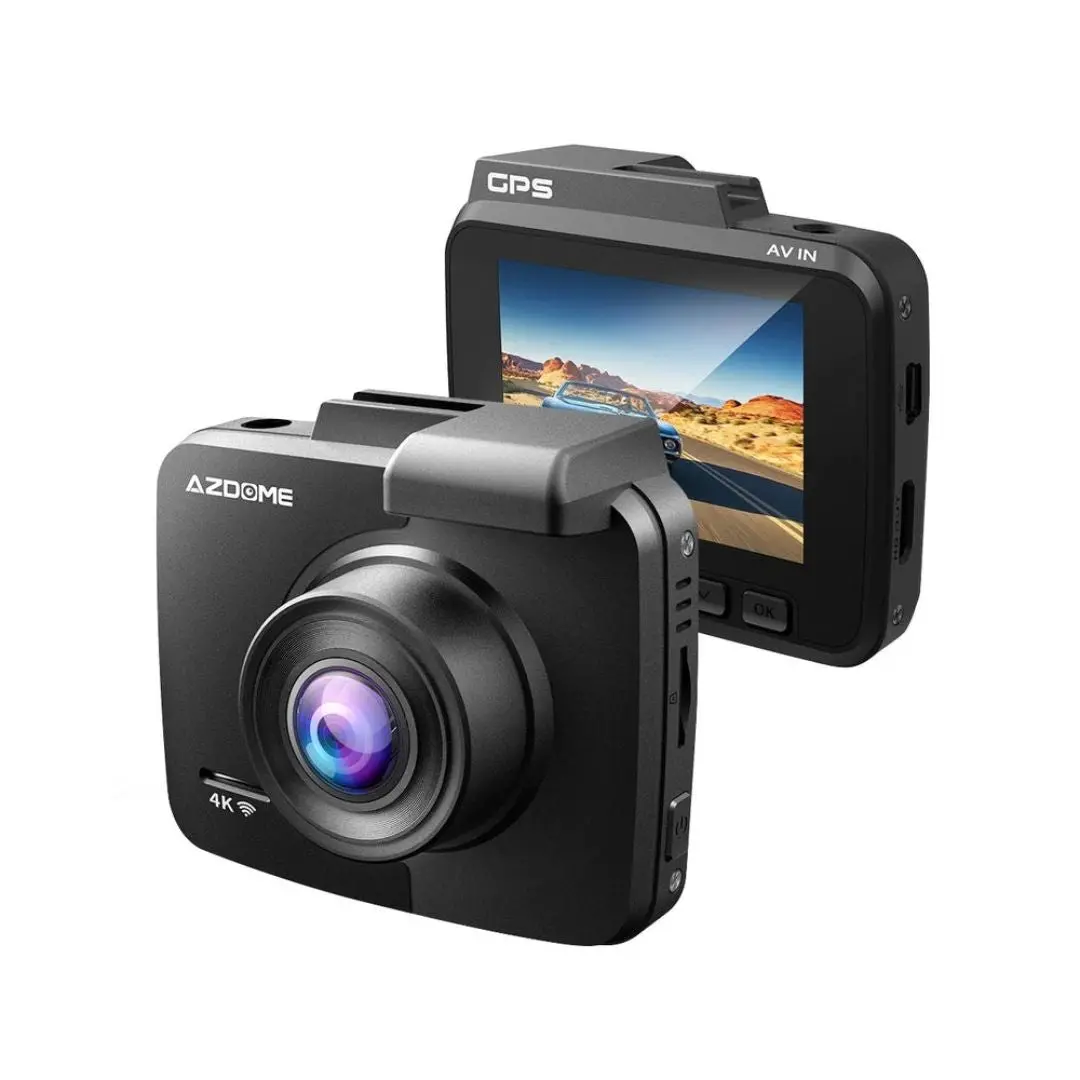 Azdome Gs63h Pro 4K With No-Light Full-Color Night Vision Dash Cam - Black 1