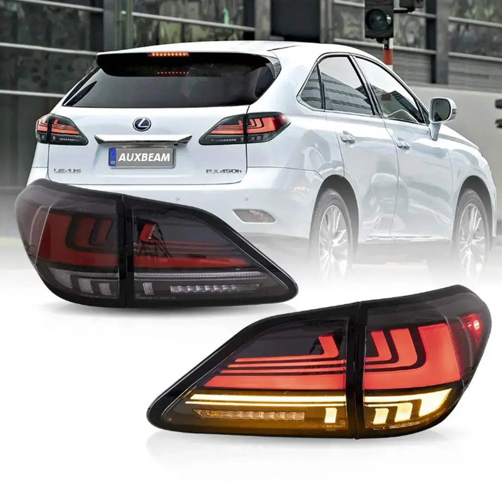 Led Tail Lights Assembly With Dynamic Welcome Lighting For 2008-2014 Lexus Rx Series 3Th Gen (Al10)(Japan Built) 1