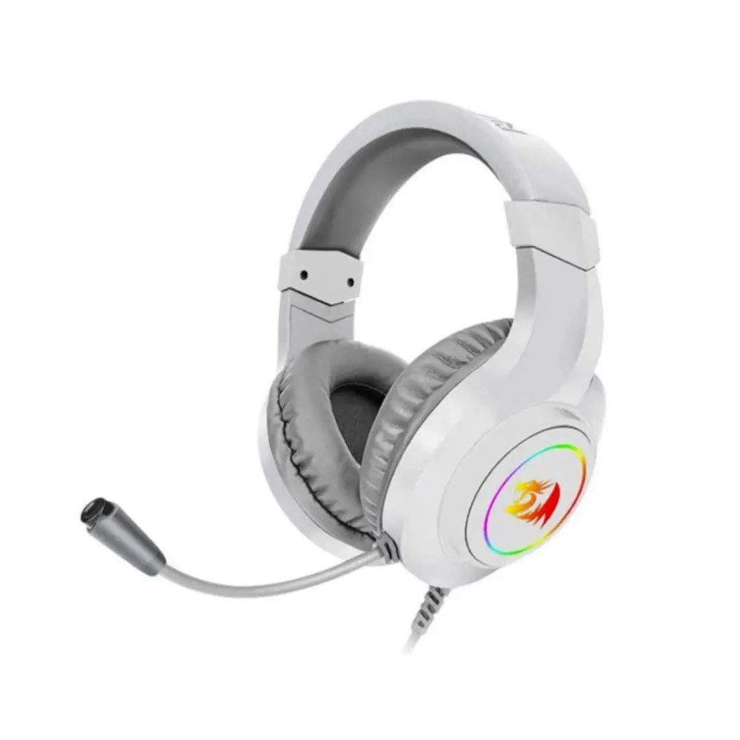 Redragon H260-W Rgb Wired Gaming Headset - White 1