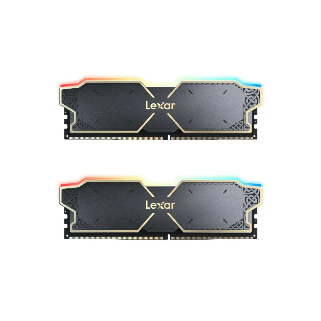 Lexar Thor Rgb Ddr5 Ram 32Gb (2X16gb) 6000Mhz Cl38 - Black 1