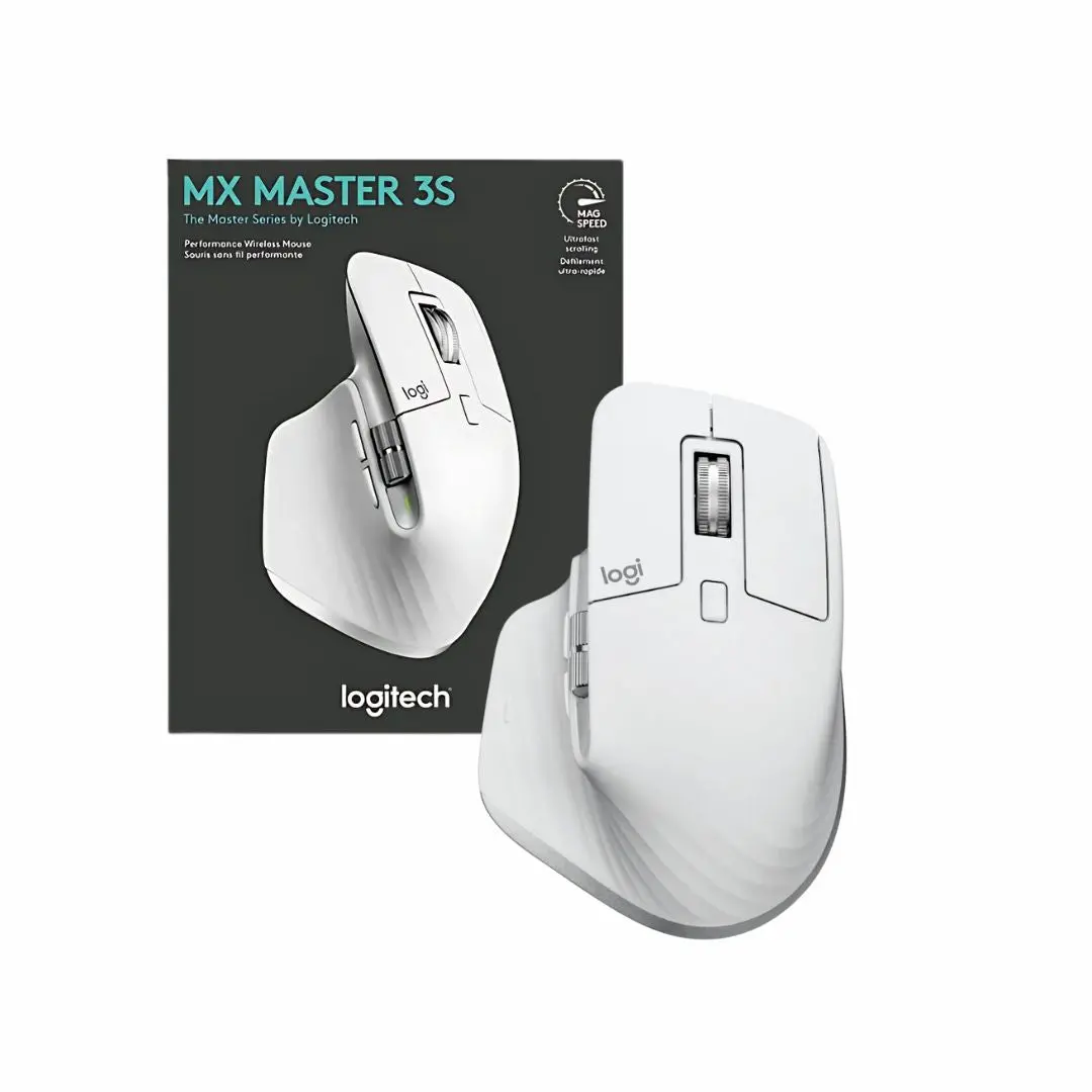 Logitech Mx Master 3S Wireless Mouse - Pale Gray 1