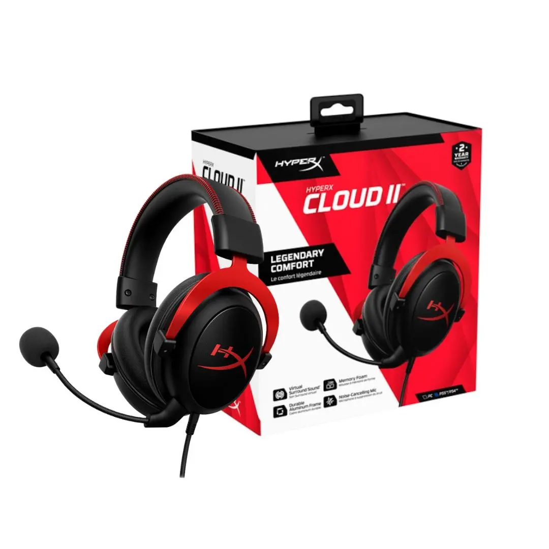 Hyperx Cloud Ii Wired Gaming Headset - Black 1