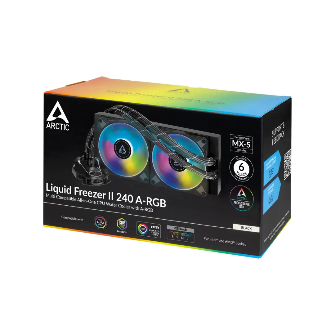 Arctic Liquid Freezer Ii 240 A-Rgb Aio Cooler 1