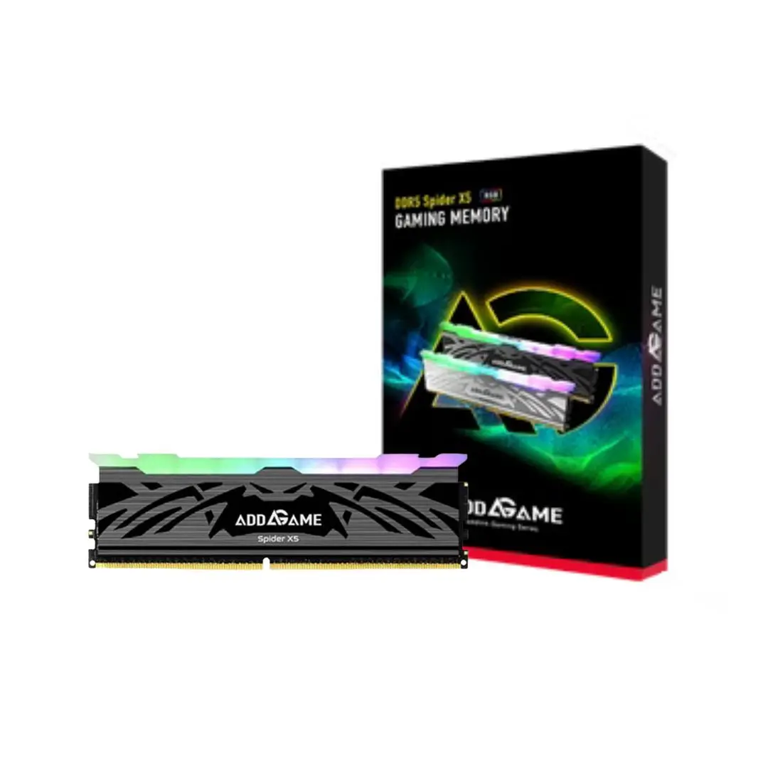 Addlink Spider 5X Ddr5 Ram 32Gb (2X16gb) Black Rgb 6000 Mhz Cl38 1