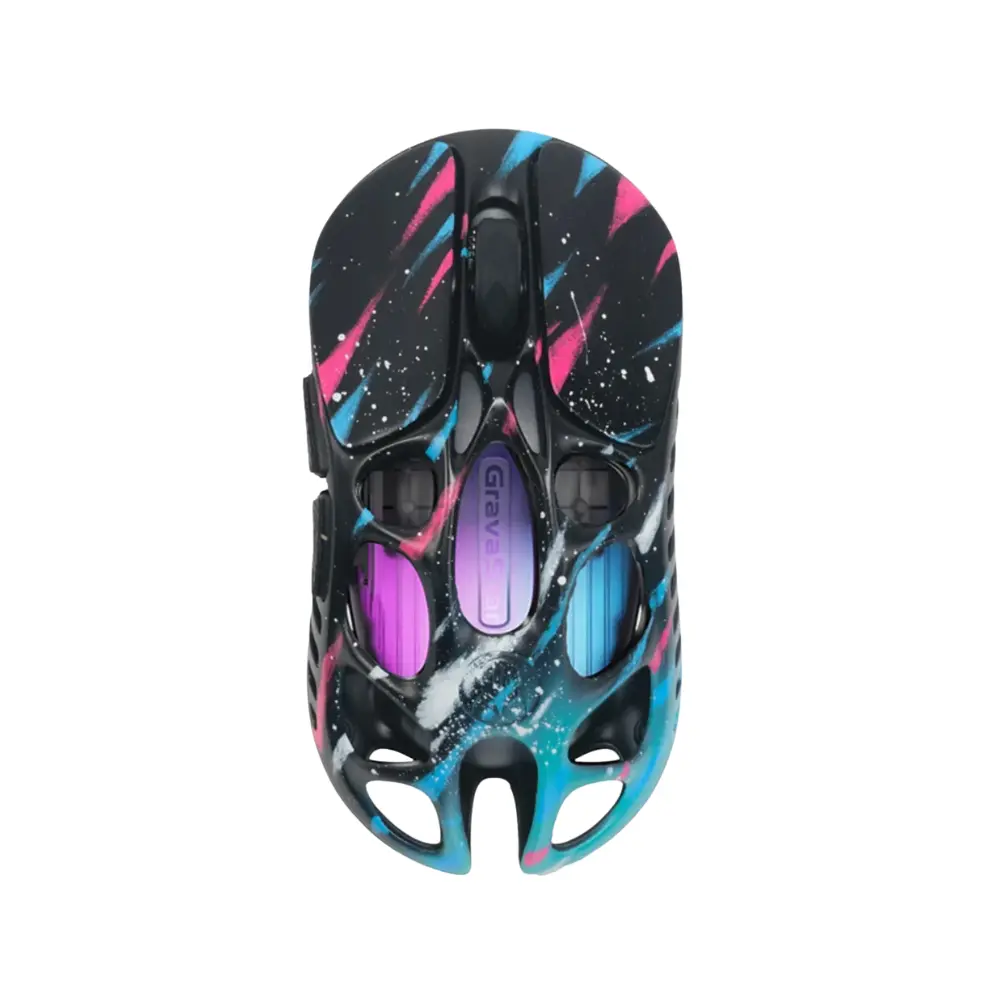 Gravastar Mercury X Pro 8Khz Wireless Gaming Mouse - Neon Graffiti 1